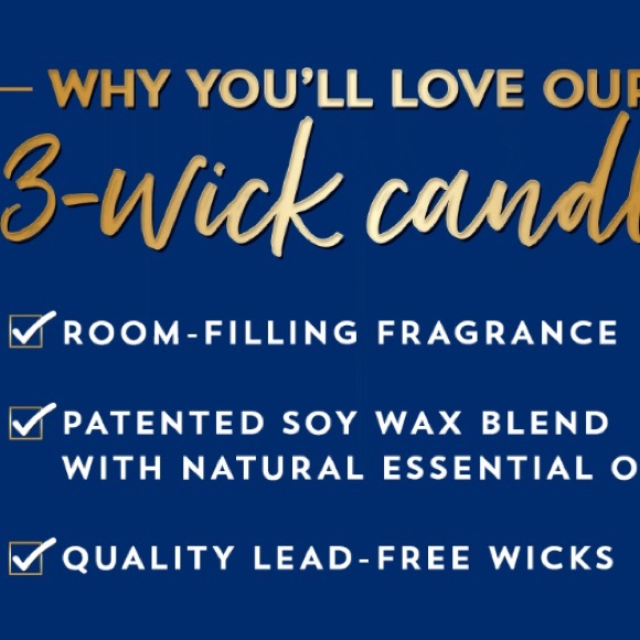 BATH & BODY WORKS VANILLA CLOUD SCENTED 3- WICK CANDLE NWT‼️ - Picture 5 of 8